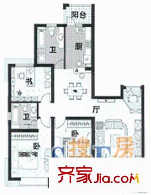 上海 虹桥新城 户型图