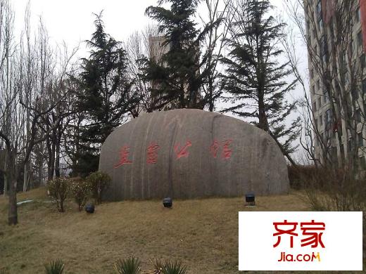 蓝爵公馆小区景观 2013.4