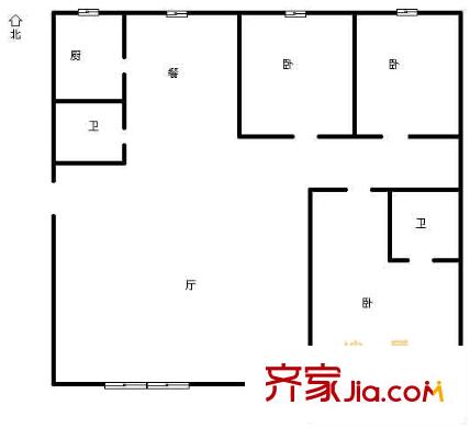 上海 新德公寓 戶型圖