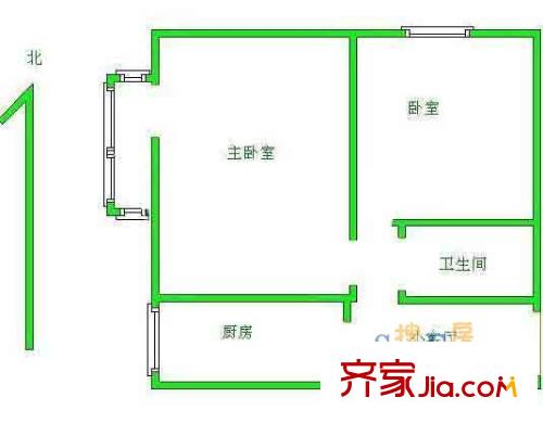 上海 新德公寓 戶型圖