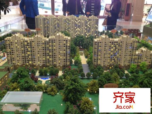 珠江东都国际项目沙盘图2014-3-21