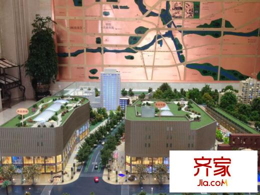 珠江东都国际项目沙盘图2014-3-21