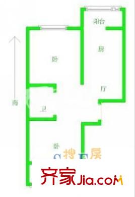 上海 涇西一村 戶型圖