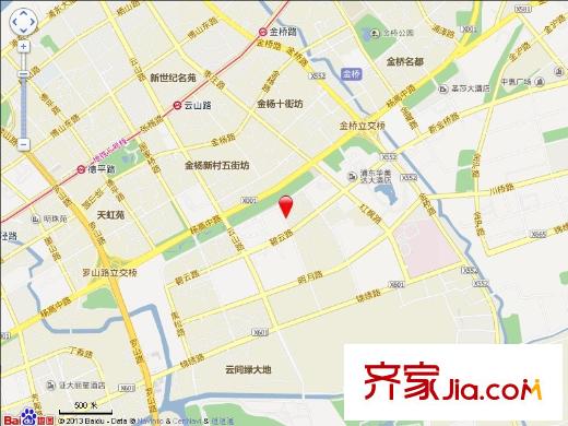 碧云花園交通圖