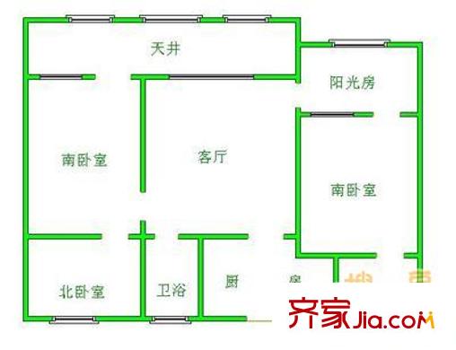 上海 安龙小区 户型图