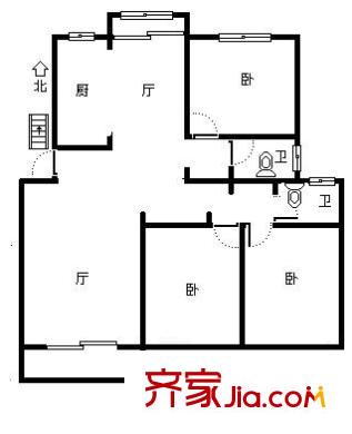 上海 春港麗園 戶型圖