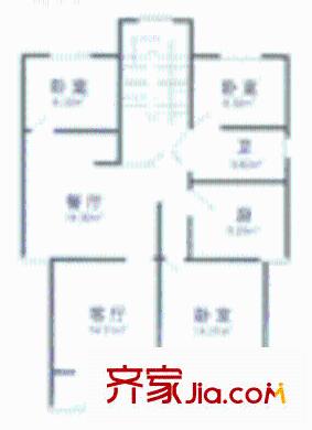 上海 春港麗園 戶型圖