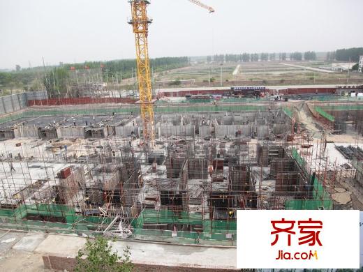 旭辉丽舍工程进度图2013.05