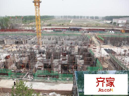 旭辉丽舍工程进度图2013.05