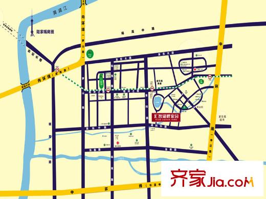 匯智湖畔家園交通圖