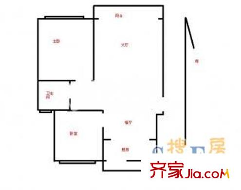 上海 滬南小區(qū) 戶型圖