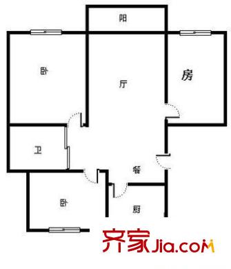 上海 滬南小區(qū) 戶型圖