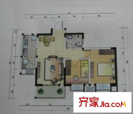 上海 滬南小區(qū) 戶型圖
