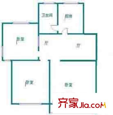 上海 长华绿苑 户型图