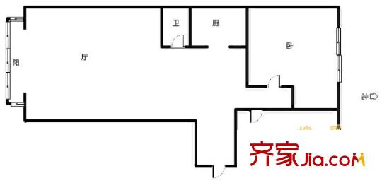 上海 金唐公寓 戶型圖