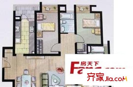 石筍二村 3室 戶(hù)型圖