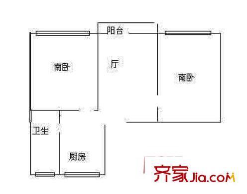 上海 榆汾新苑 户型图
