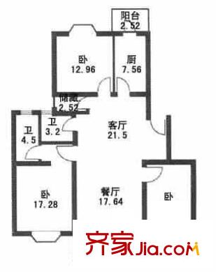 上海 三兴大楼 户型图