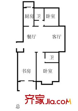 上海 興榮家園 戶型圖