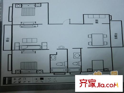上海 海德苑 戶型圖