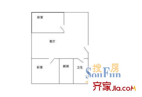 上海 華港花園 戶型圖