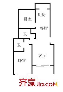 上海 興榮家園 戶型圖