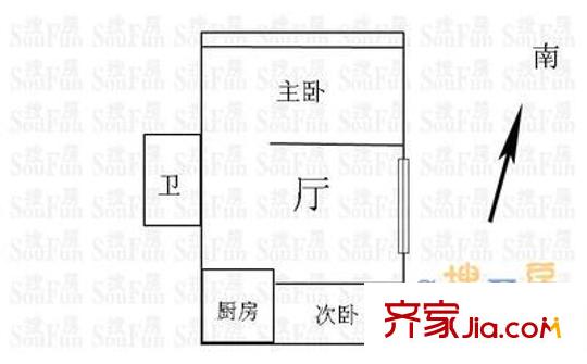 上海 凯达苑 户型图