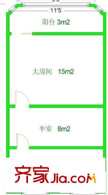地中海之恋 0室 户型图