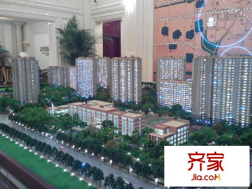 京贸国际公馆沙盘2013-12-16