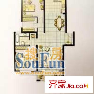 由中苑 戶型圖