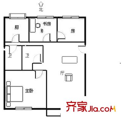 上海 新华豪庭 户型图