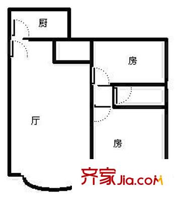上海 新华豪庭 户型图