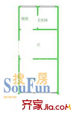 上海 黃山二村 戶型圖