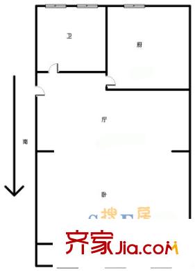 峨海小區(qū)戶型圖111 戶型圖 1室1廳1衛(wèi)1廚