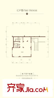 一渡新新小镇一期B-C地下室 1室1厅1卫