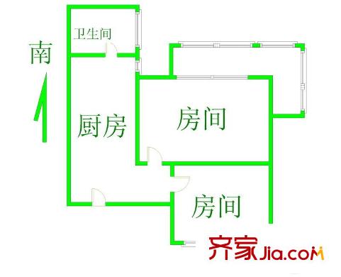 曹杨四村 0室 户型图