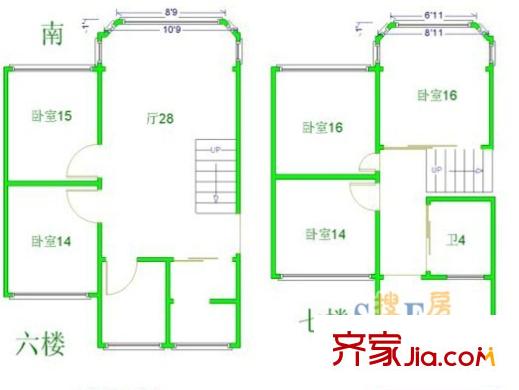 上海 上钞苑 户型图