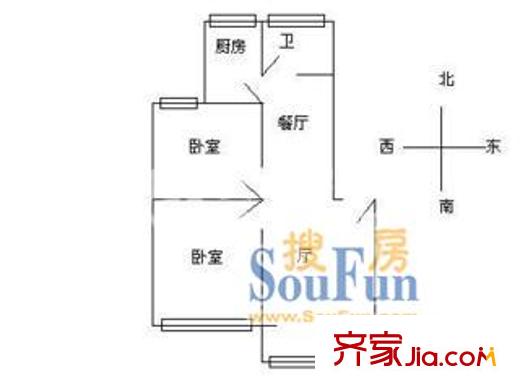 上海 上钞苑 户型图