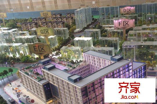 首开万科台湖新城・V公馆沙盘2015.3