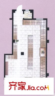 東方冠郡別墅A戶型地上一層 6室3廳6衛(wèi)1廚