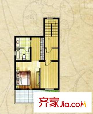 畢加索園墅Pd戶型三層 4室2廳3衛(wèi)1廚