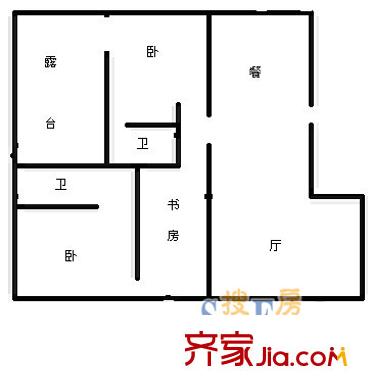 上海 生安花苑 戶型圖