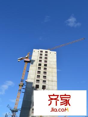 望京・金茂府楼座施工2013.10