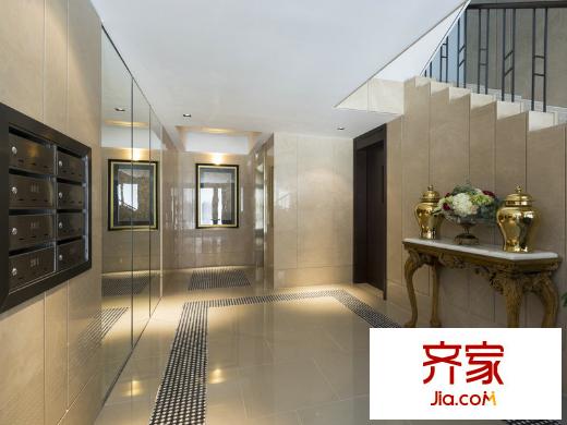 天祥华府实景图入户门厅