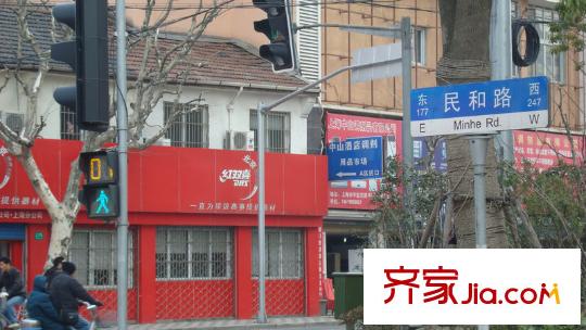 天祥华府配套图路牌