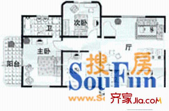 桃林公寓（售完） 戶型圖