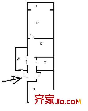 上南三村  戶型圖