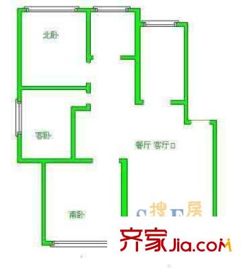 上海 申華小區(qū) 戶型圖