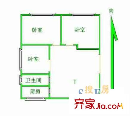 上海 申華小區(qū) 戶型圖