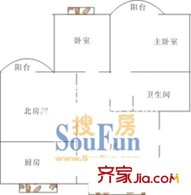 上海 申華小區(qū) 戶型圖
